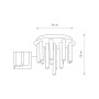 Зображення Купить Люстра Nowodvorski 9054 Stalactite G9 13x10W IP20 Bl ИМ Light-Deco 1 