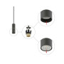 Зображення Подвесной светильник Nowodvorski 10901 Fourty S GU10 1x10W IP20 Umbra Gray ИМ Light-Deco 3 