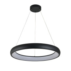 Подвесная светодиодная люстра Horoz Electric ESSENCE 48W 4000K черная Подвесная светодиодная люстра Horoz Electric ESSENCE 48W 4000K черная