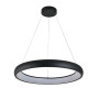 Изображение Подвесная светодиодная люстра Horoz Electric ESSENCE 48W 4000K черная ИМ Light-Deco 