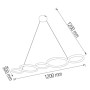 Зображення Люстра LED "OLYMPIC" 45W (хром) ИМ Light-Deco 2 