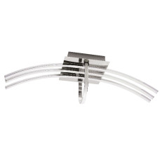 Люстра стельова світлодіодна HOROZ ELECTRIC "ORION" 30W LED 4000К (нейтральне світло), хром