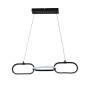 Изображение Люстра подвесная светодиодная HOROZ ELECTRIC LED "EMPIRE-20" 20W черная ИМ Light-Deco 