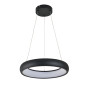 Изображение Подвесная светодиодная люстра Horoz Electric ESSENCE 30W 4000K черная ИМ Light-Deco 