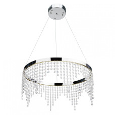 Люстра підвісна світлодіодна HOROZ ELECTRIC "ASTORIA-32" 32W LED 4000К (нейтральне світло), хром