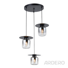 Светильник потолочный Ardero BL1933-1 ORLANDO черный Светильник потолочный Ardero BL1933-1 ORLANDO черный