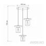 Изображение Светильник потолочный Ardero BL1933-1 ORLANDO черный ИМ Light-Deco 2 