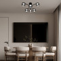 Изображение Світильник стельовий Ardero ML490-6 під лампу чорний ИМ Light-Deco 1 