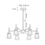 Зображення Светильник потолочный Ardero BL2060-2 BELL под лампу золото ИМ Light-Deco 2 