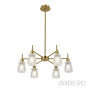 Зображення Светильник потолочный Ardero BL2060-2 BELL под лампу золото ИМ Light-Deco 
