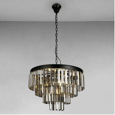 Люстра подвесная хрустальная Light House LS-15038-7 BK черный Люстра подвесная хрустальная Light House LS-15038-7 BK черный
