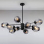 Изображение Люстра подвесная Light House LS-15178-10 BK+BK черная ИМ Light-Deco 