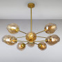 Зображення Люстра підвісна молекула Light House LS-15178-10 GD+BR золотоИМ Light-Deco