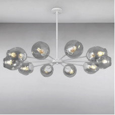 Люстра підвісна молекула Light House LS-15179-10 WH+CL білий