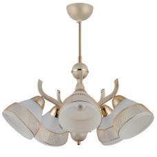 Люстра підвісна Light House SRS-16191/5 білий/золото