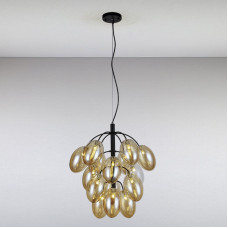 Люстра Light House LS-13156-15 BK+BR черный Люстра Light House LS-13156-15 BK+BR черный