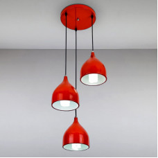 Люстра підвісна Light House LS-13225-3 RED червоний
