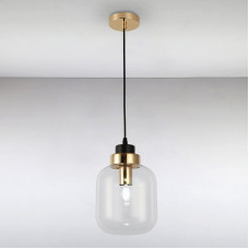 Люстра підвісна Light House LS-14834-1 CL прозорий плафон