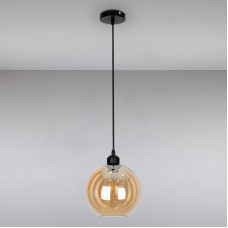 Люстра підвісна Light House LS-15075-1 BR коричнева