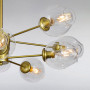 Зображення Люстра підвісна молекула Light House LS-15178-10 GD+CL золотоИМ Light-Deco1