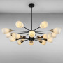 Зображення Люстра підвісна Light House LS-15180-16 BK+WH чорнийИМ Light-Deco