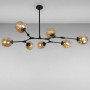 Зображення Люстра підвісна молекула Light House LS-15226-7 BK+BR чорнийИМ Light-Deco