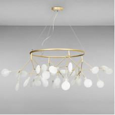 Люстра подвесная молекула Light House LS-15231-36 GD+WH золото