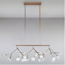 Люстра підвісна Light House LS-15235-27 RS+CL рожеве золото