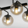 Зображення Люстра підвісна молекула Light House LS-16092/6 BK+BR чорна ИМ Light-Deco 2 