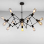 Зображення Люстра павук підвісна Light House LS-16259-12 BK чорна ИМ Light-Deco 