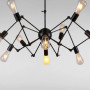 Зображення Люстра павук підвісна Light House LS-16259-12 BK чорна ИМ Light-Deco 1 