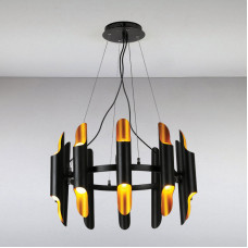 Люстра Light House LS-13319-10 BK GD черная
