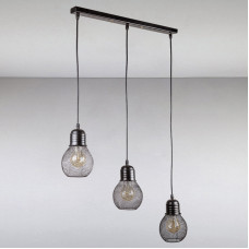 Люстра подвесная лофт Light House LS-13458-3 BK 500 черная