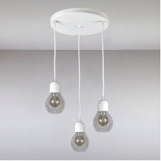 Люстра лофт Light House LS-13459-3 WH 300 біла