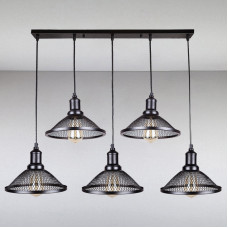 Люстра Light лофт House LS-13463-5 BK 700 чорна