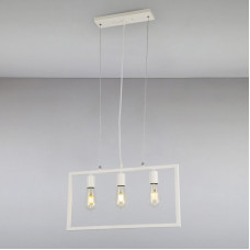 Люстра підвісна Лофт Light House LS-14648-3 BK біла