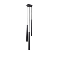 Люстра подвесная Atmolight Chime СD40-450-3 Black черная (1492) Люстра подвесная Atmolight Chime СD40-450-3 Black черная (1492)