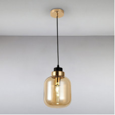 Люстра підвісна Light House LS-14834-1 BR коричнева