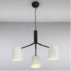 Люстра підвісна Light House LS-14840-3 BK+WH чорний