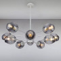 Зображення Люстра підвісна молекула Light House LS-15178-10 WH+BK білийИМ Light-Deco