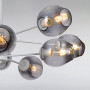 Зображення Люстра підвісна молекула Light House LS-15178-10 WH+BK білийИМ Light-Deco1