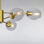 Изображение Люстра подвесная молекула Light House LS-15178-6 GD+CL золотоИМ Light-Deco1