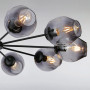 Зображення Люстра підвісна молекула Light House LS-15179-10 BK+BK чорна ИМ Light-Deco 1 