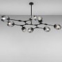 Зображення Люстра підвісна молекула Light House LS-15226-8 BK+BK чорнийИМ Light-Deco