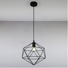 Люстра підвісна Лофт Light House LS-15234-1 BK чорна