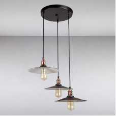 Люстра подвесная Light House LS-13444-3 BK+WH 300 черный