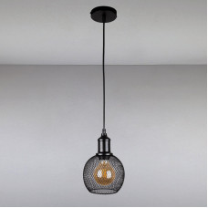 Люстра підвісна лофт Light House LS-14024/1 BK чорна