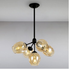 Люстра Light House LS-14641-5 BK+BR черный