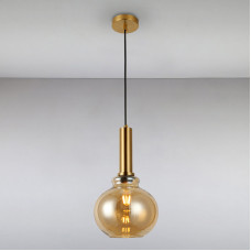 Люстра подвесная Light House LS-14870-1 BR коричневая Люстра подвесная Light House LS-14870-1 BR коричневая