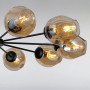 Зображення Люстра підвісна молекула Light House LS-15179-10 BK+BR чорнийИМ Light-Deco1